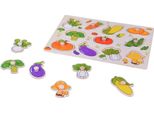 Jokomisiada Puzzle In Legno Di Verdure