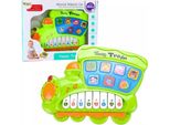 Pianoforte Elettrico Per Bambini Locomotiva Verde