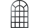 Specchio Moderno In Vetro Grigio, Elegante Oggetto Decorativo