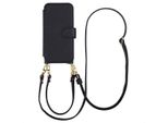 Custodia Iphone 13/Iphone 14 Custodia Protettiva Riva Bookcase Met Magsafe En Koord Synthetic Leather Black Selencia