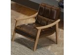 Poltrona Dal Design Elegante Stile Laconico, Massimo Comfort