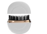 Inf Mini Pettine Lisciante Portatile Senza Fili - Styling On-The-Go Bianco