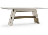 Elegante Tavolo Da Pranzo In Legno Di Colore Beige Per Zone Pranzo Di Classe