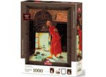 Art Puzzle Puzzle Con Cornice E Colla 3In1 Turtle Trainer 1000 Pezzi
