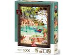 Art Puzzle Puzzle Con Cornice E Colla 3In1 Buongiorno 1000 Pezzi