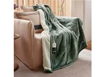 Gotcozy Coperta Elettrica 130 X 180 Cm - Calore Morbido E Setoso 6 Impostazioni 10 Ore Timer Di Spegnimento Automatico Protezione Contro Il Surriscaldamento Accogliente Spazzola Da Letto