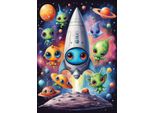 Yazz Puzzle Alieni 1000 Pezzi