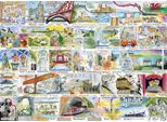 Gibsons Puzzle Britannico E Brillante 1000 Pezzi
