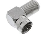 Inline® 69807 F-Winkeladapter, F-Stecker / F-Buchse, Metall