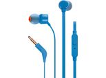 Jbl T110 Cuffie In-Ear Con Connessione Da 3,5 Mm Blu
