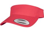 Flexfit 8888 | Berretto Con Visiera Curva, Visiera Precurvata - Colore: Rosso - Taglia: Unica