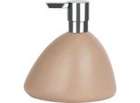 Distributore Di Sapone Spirella "Etna"" Distributore Di Sapone Liquido In Poliresina Effetto Pietra Bahama Beige 400Ml"