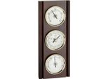 Tfa - Stazione Meteorologica Analogica In Legno Massiccio - 20.1002.03 - Noce