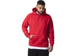 Urban Classics TB014 | Blank Hoody Xs To 5XL - Colore: Rosso - Taglia: Xs