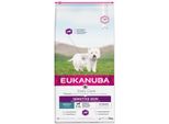 Eukanuba Daily Care Sensitive Skin Cibo Per Cani - Cibo Secco Per Cani Con Pelle Sensibile, Ipoallergenico Con Pesce, 12 Kg