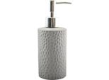 Msv Distributore Di Sapone "Fidji"" Distributore Di Sapone Liquido In Ceramica, Capacità 300Ml 8,5 X 8,5 X 18 Cm"
