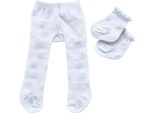 Heless Bambola Collant E Calze In Poliestere Bianco/Argento 35-45 Cm