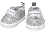 Heless Doll Sneakers Glitter Argento, 30-34 Cm