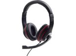 Gembird Stereo-Headset Mit Mikrofon, Schw.