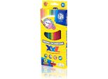 Pastelli A Matita 12 Colori Xxl Grafite 4 Mm Astra