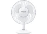 Sencor Sfe 2327WH Ventilatore Da Tavolo - 23 Cm, 2 Velocità, Oscillazione, Bianco
