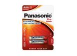 Panasonic Alkalické Baterie Pro Power LR03PPG/2BP Aaa 1,5V (Blistr 2Ks)
