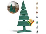 Be4Nature Abete In Legno Altezza 60 Cm Piedi Larghezza 27 Cm Albero Di Natale Alternativa Decorazione Natalizia Abeti In Legno Piccoli Verde