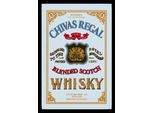 Chivas Regal Whisky - Specchio Stampato 20X30 Cm Con Cornice In Plastica