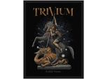 Trivium - Taglia Standard - Toppa "In The Court Of The Dragon"" - Poliestere RO5136 (Taglia Unica) (Nero)"
