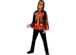 Bristol Novelty - Costume - Bambini BN5772 (104) (Nero/Rosso/Giallo)