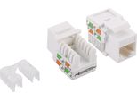Logilink Cat 5E Presa Keystone Utp 90° Idc 18,8 Mm (1 Confezione Morbida)