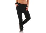 Pantaloni Da Donna Treggings Jeggings Stretch Leggings Nero; Nero/Xl/2Xl