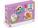 Dodo Baby Puzzle Pets 3In1 (2,3,4 Pezzi)