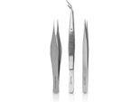 Set Di Pinzette In Acciaio Inox 3In1: Pinzetta Per Zecche (Cane/Gatto), Pinzetta Per Schegge