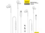 Dudao X3C+ Cuffie Cablate Usb-C In-Canal 1.2M - Bianco