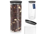 Orion Barattolo In Vetro Per Alimenti Secchi Barattolo Da Cucina Barattolo Per Conserve Con Coperchio E Chiusura Ermetica 1,2 Litri