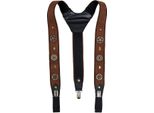 Bristol Novelty Bretelle Steampunk Unisex Per Adulti BN1352 (Taglia Unica) (Marrone)