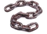 Collana Decorativa Bristol Novelty Jumbo BN1834 (Taglia Unica) (Marrone)