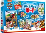 Trefl Trefl Paw Patrol 8In1 Mix&Play Set Of Boardgames