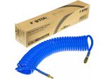 Tubo Per Aria Compressa In Poliuretano, Lunghezza 10 M, Ø 14 Mm (Esterno), Ø 10 Mm (Interno)