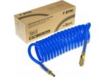 Tubo Per Aria Compressa In Poliuretano, Lunghezza 5 M, Ø 14 Mm (Esterno), Ø 10 Mm (Interno)
