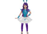 Smiffys - Costume - Ragazze SM1713 (146-152) (Blu Acqua/Argento/Viola)