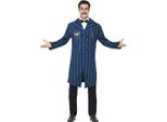 Smiffys - Set Di Costumi "Duke Of The Manor"" Per Uomo SM1917 (M) (Blu/Nero)"