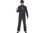 Smiffys - Set Di Costumi Da Uomo SM1366 (L) (Nero)