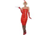 Smiffys - Costume - Donna SM1318 (L) (Rosso)