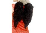 Smiffys - Ali D'angelo Da Donna - Accessorio Per Costumi, Piume SM244 (Taglia Unica) (Nero)