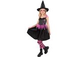 Smiffys - Costume Da Strega "Arcobaleno"" - Ragazze SM2741 (146-152) (Nero)"