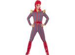 Smiffys - Costume "Space Superstar"" SM2900 (M) (Rosso/Blu/Oro)"