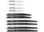Graphite - Grafite - Set Di Lame Per Seghetto Alternativo - 10 Pezzi - Eu -