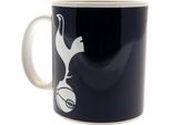 Tottenham Hotspur Fc - Tazza Da Caffè, Mezza Tonalità TA3889 (Taglia Unica) (Nero/Bianco)